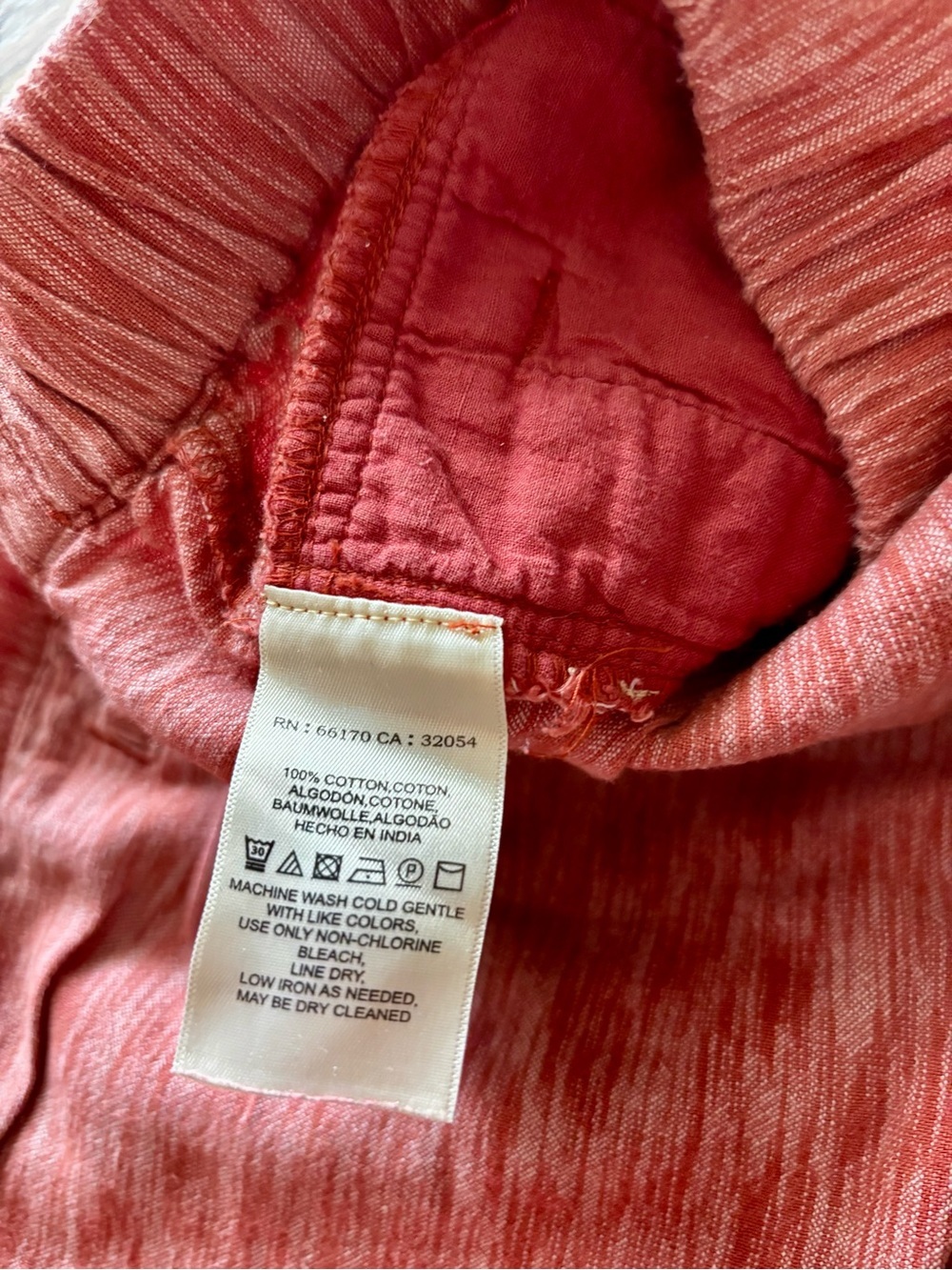 Anthropologie Dusty Rose Pull-On Track Pants - Picture 8 of 10